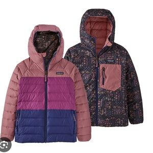 SOLD Patagonia down revirsable puff coat